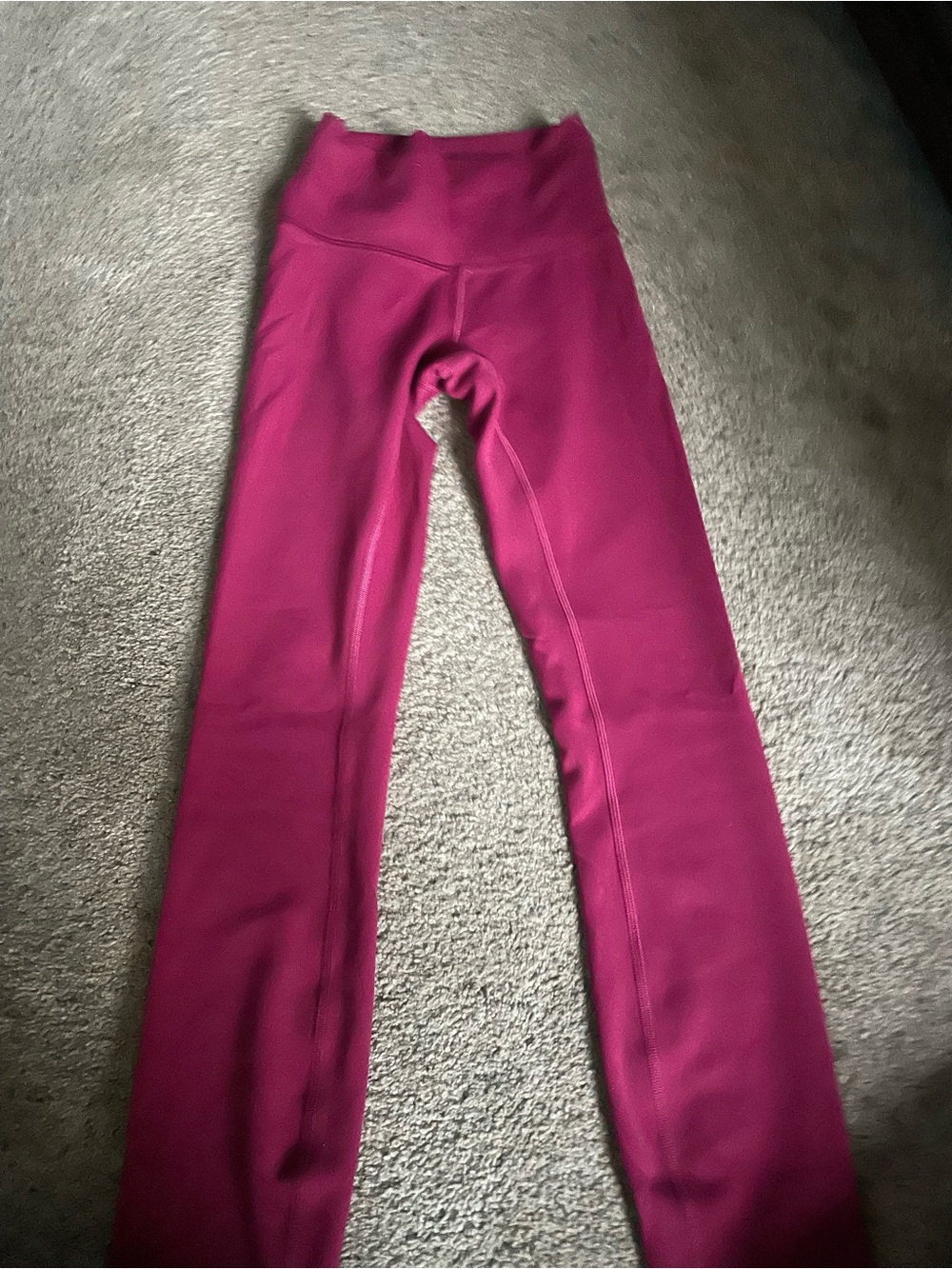 lululemon athletica Deep Pink High-Waist Leggings